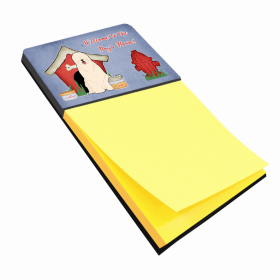 South Russian Sheepdog Doghouse Collection Sticky Note Holder