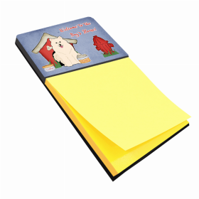 Samoyed Doghouse Collection Sticky Note Holder