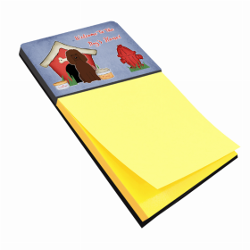 Irish Water Spaniel Doghouse Collection Sticky Note Holder