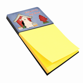 Great Pyrenees Doghouse Collection Sticky Note Holder