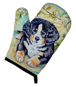 Bernese Mountain Dog Artwork Oven Mitt