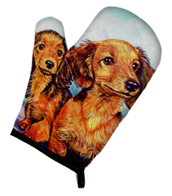 Dachshund Artwork Oven Mitt