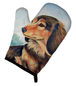 Dachshund 1 Artwork Oven Mitt