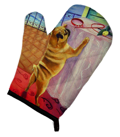 Pug 1 Artwork Oven Mitt