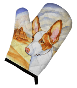 Ibizan Hound Artwork Oven Mitt