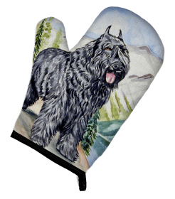 Bouvier des Flandres Artwork Oven Mitt