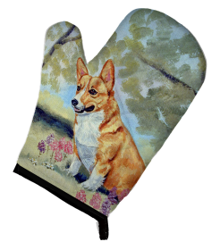 Corgi 1 Artwork Oven Mitt