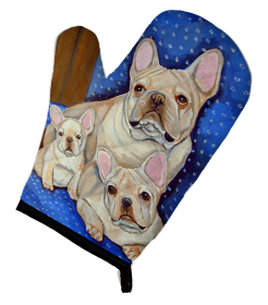 French Bulldog Artwork Oven Mitt