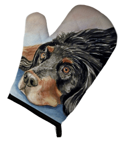 Gordon Setter Artwork Oven Mitt