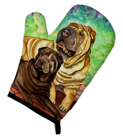 Shar Pei Artwork Oven Mitt