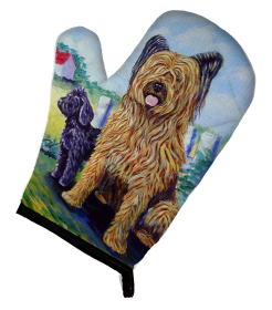 Briard 1 Artwork Oven Mitt