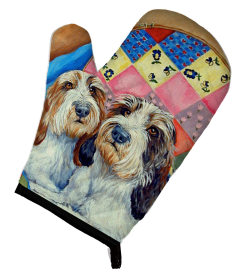 Petit Basset Griffon Vendeen Artwork Oven Mitt