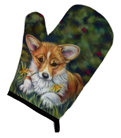 Corgi 7 Artwork Oven Mitt