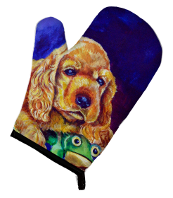 Cocker Spaniel Style #2 Artwork Oven Mitt