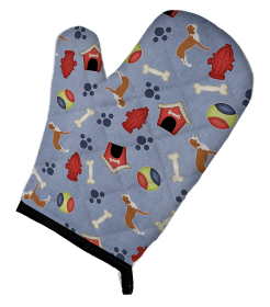 Spanish Hound Doghouse Collection Oven Mitt