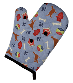 Irish Setter 2 Doghouse Collection Oven Mitt