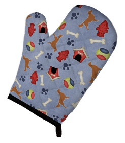 Golden Retriever 1 Doghouse Collection Oven Mitt