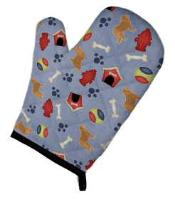 Caucasian Shepherd Dog Doghouse Collection Oven Mitt