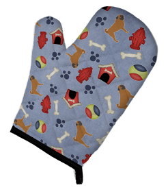 Pug 1 Doghouse Collection Oven Mitt