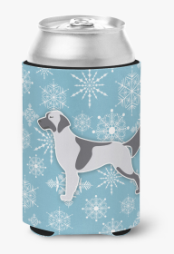 English Setter Snowflake Dog Design Can Hugger