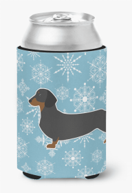 Dachshund Snowflake Dog Design Can Hugger