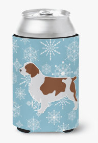 Springer Spaniel - Welsh Snowflake Dog Design Can Hugger