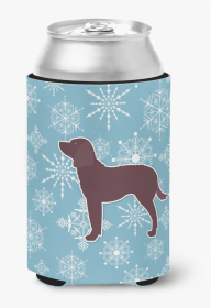 Irish Water Spaniel Snowflake Dog Design Can Hugger