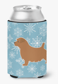 Norfolk Terrier Snowflake Dog Design Can Hugger