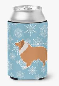 Collie Snowflake Dog Design Can Hugger