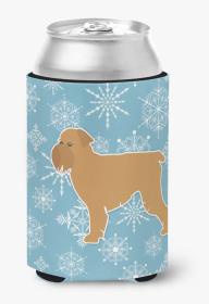 Brussels Griffon Snowflake Dog Design Can Hugger