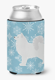 Samoyed Snowflake Dog Design Can Hugger