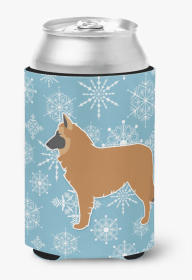 Belgian Sheepdog Snowflake Dog Design Can Hugger