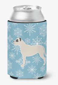 Dogo Argentino Snowflake Dog Design Can Hugger