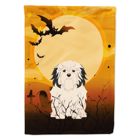 Lowchen Halloween Themed House Flag