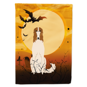 Borzoi Halloween Themed House Flag