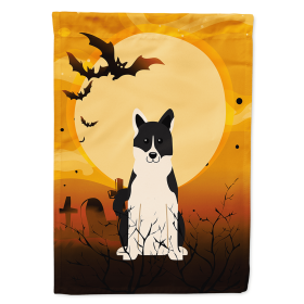 Russo-European Laika Spitz Halloween Themed House Flag