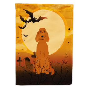 Irish Setter Halloween Themed House Flag