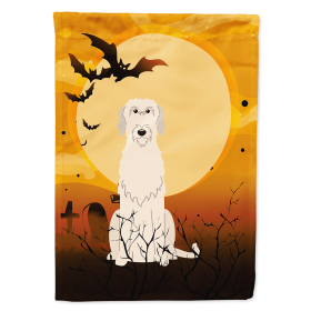 Irish Wolfhound Halloween Themed House Flag