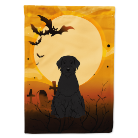 Giant Schnauzer Halloween Themed House Flag