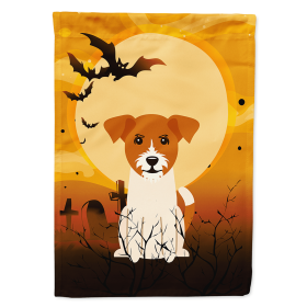 Jack Russell Terrier Halloween Themed House Flag