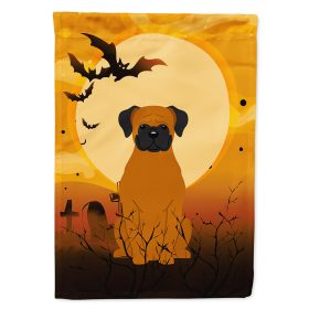 Boxer - Fawn - Halloween Themed House Flag