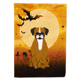 Boxer - Flashy Fawn - Halloween Themed House Flag