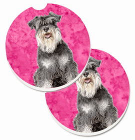 Schnauzer #1 Car Cup Holder Coasters (Set of 2)