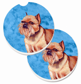 Brussels Griffon #1 Car Cup Holder Car Coasters (Set of 2)