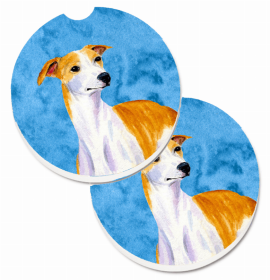 Whippet Car Cup Holder Car Coasters (Set of 2)