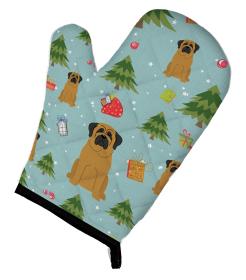 Mastiff Christmas Dog Oven Mitt