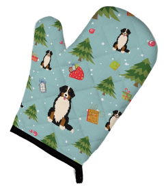 Bernese Mountain Dog 1 Christmas Dog Oven Mitt