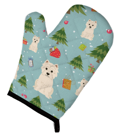 West Highland White Terrier 1 Christmas Dog Oven Mitt