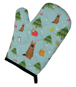 German Shepherd 1 Christmas Dog Oven Mitt