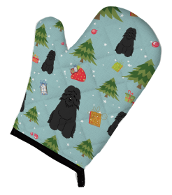 Bouvier des Flandres Christmas Dog Oven Mitt